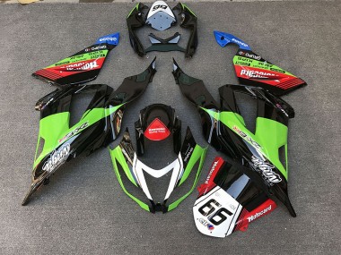 13-18 Corse Stile Verde ZX6R Carena Moto