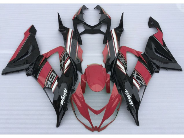 13-18 Rosso Lucido & Nero ZX6R Carena Moto