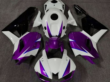 13-23 Lucido Viola Bianco & Blu CBR600RR Carena Moto