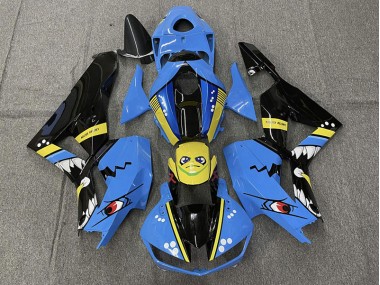 13-23 Squalo Blu CBR600RR Carena Moto