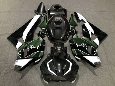 13-23 Verde Personalizzato Fibra Di Carbonio Toro CBR600RR Carena Moto