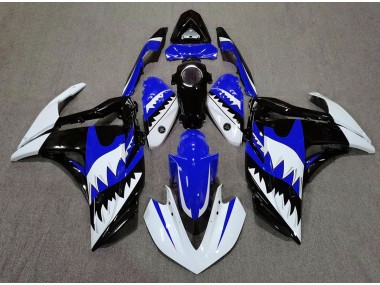 15-18 Squalo Bianco & Blu R3 Carena Moto