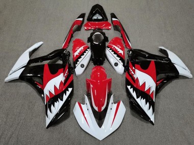 15-18 Squalo Bianco & Rosso R3 Carena Moto
