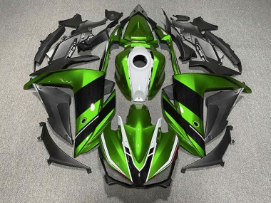 15-18 Verde Nero & Bianco R3 Carena Moto