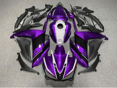 15-18 Viola In Bianco & Nero R3 Carena Moto