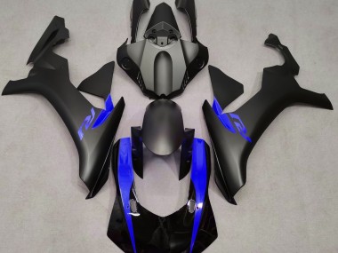 15-19 Nero Opaco & Blu R1 Carena Moto