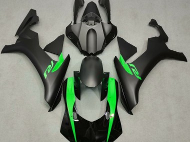 15-19 Nero Opaco & Verde R1 Carena Moto