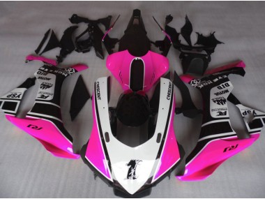 15-19 Rosa Lucido & Bianco R1 Carena Moto