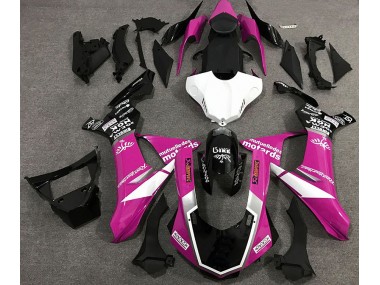 15-19 Stile Logo Rosa Lucido R1 Carena Moto
