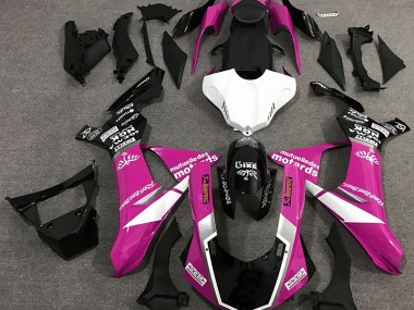 15-19 Stile Logo Rosa Lucido R1 Carena Moto