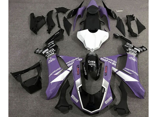 15-19 Stile Logo Viola Lucido R1 Carena Moto 15-19 Stile Logo Viola Lucido R1 Carena Moto