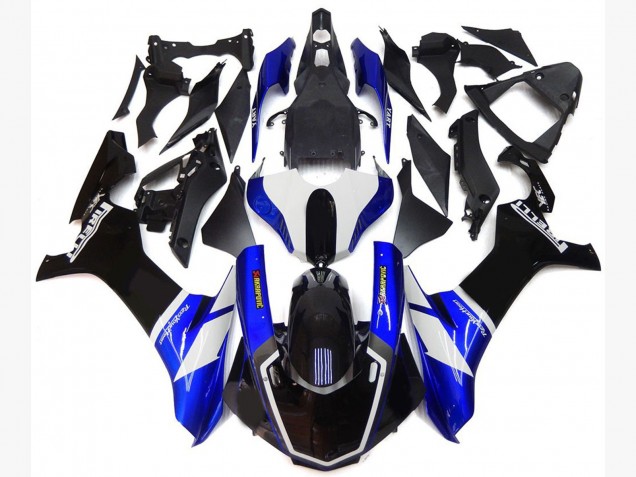 15-19 Stile Personalizzato Blu & Bianco R1 Carena Moto 15-19 Stile Personalizzato Blu & Bianco R1 Carena Moto