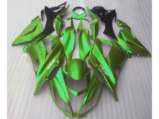 16-19 Lucentezza Verde Caramella ZX10R Carena Moto 16-19 Lucentezza Verde Caramella ZX10R Carena Moto