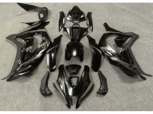 16-19 Nero Satinato & Grigio ZX10R Carena Moto 16-19 Nero Satinato & Grigio ZX10R Carena Moto