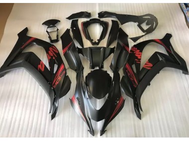 16-19 Nero Satinato & Rosso ZX10R Carena Moto