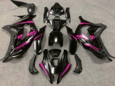 16-19 Satinato Nero & Rosa ZX10R Carena Moto