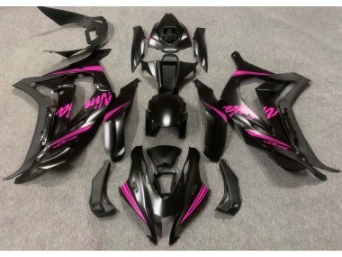 16-19 Satinato Nero & Rosa ZX10R Carena Moto