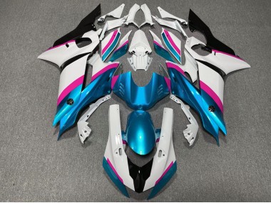 17-21 Azzurro & Rosa R6 Carena Moto