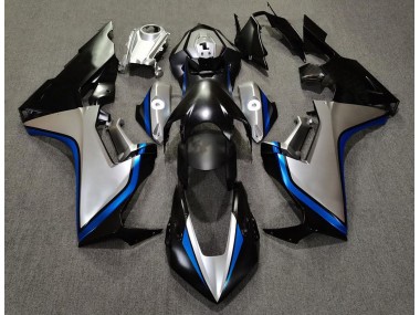 17-23 Argento & Nero & Blu CBR1000RR Carena Moto