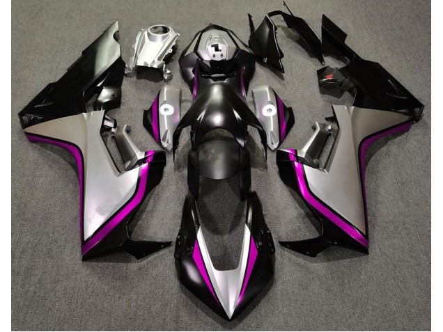 17-23 Argento Nero & Rosa CBR1000RR Carena Moto 17-23 Argento Nero & Rosa CBR1000RR Carena Moto
