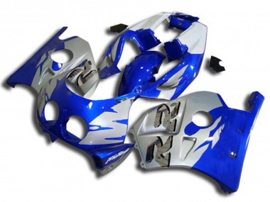 90-98 Blu Argento & Bianco CBR250RR Carena Moto