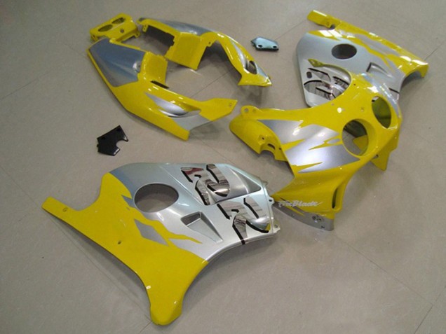 90-98 Giallo Argento CBR250RR Carena Moto 90-98 Giallo Argento CBR250RR Carena Moto