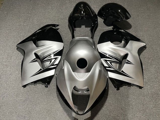 97-07 Argento & Nero GSXR 1300 Carena Moto 97-07 Argento & Nero GSXR 1300 Carena Moto