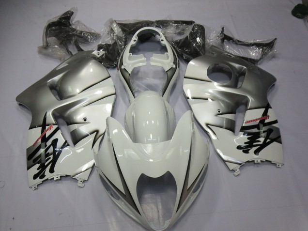 97-07 Bianco & Argento GSXR 1300 Carena Moto 97-07 Bianco & Argento GSXR 1300 Carena Moto