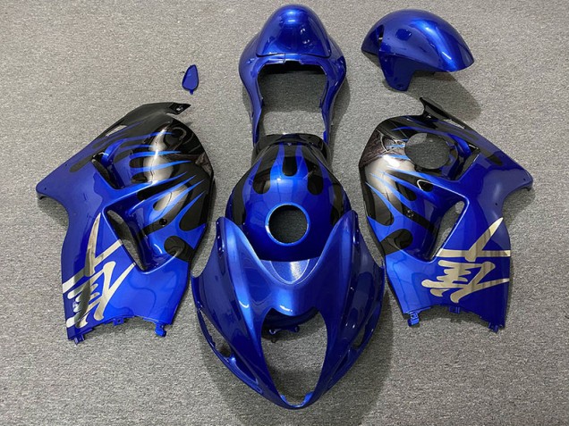 97-07 Blu Profondo & Nero GSXR 1300 Carena Moto 97-07 Blu Profondo & Nero GSXR 1300 Carena Moto
