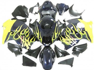 97-07 Jaune Flamme GSXR 1300 Carena Moto