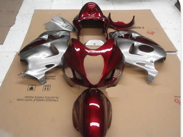 97-07 Rosso D Argento GSXR 1300 Carena Moto 97-07 Rosso D Argento GSXR 1300 Carena Moto