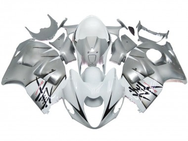 97-07 Stile Argento & Bianco Lucido OEM GSXR 1300 Carena Moto
