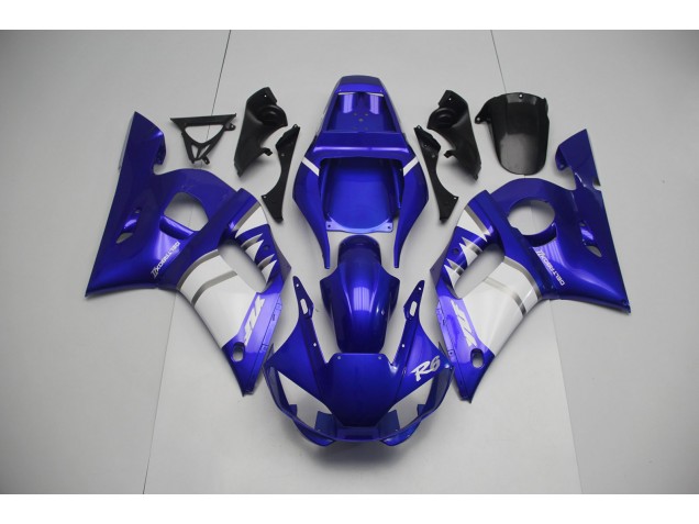 98-02 Argento Bianco & Blu R6 Carena Moto 98-02 Argento Bianco & Blu R6 Carena Moto