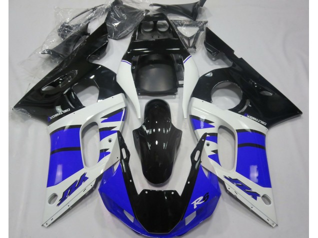 98-02 Blu Lucido & Nero R6 Carena Moto 98-02 Blu Lucido & Nero R6 Carena Moto