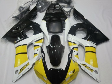 98-02 Giallo Lucido & Nero R6 Carena Moto
