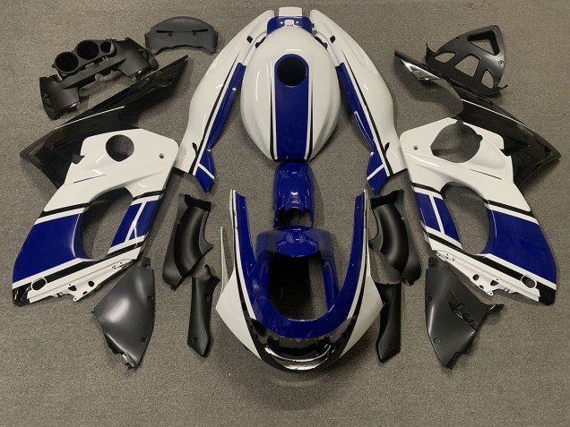 98-07 Blu Scuro & Bianco YZF600 Carena Moto 98-07 Blu Scuro & Bianco YZF600 Carena Moto