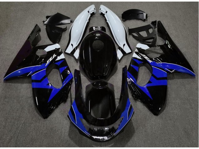 98-07 Nero Lucido Blu & Bianco YZF600 Carena Moto 98-07 Nero Lucido Blu & Bianco YZF600 Carena Moto