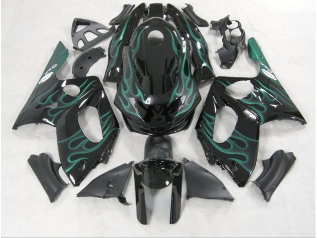 98-07 Verde Smeraldo Fiamma YZF600 Carena Moto 98-07 Verde Smeraldo Fiamma YZF600 Carena Moto